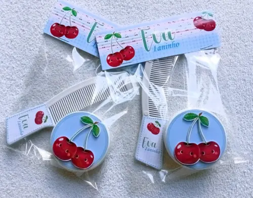 Kit Gel + Pente Lembrancinha Personalizada