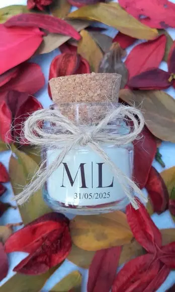 Lembrancinha Vela Perfumada / Vidrinho com Rolha