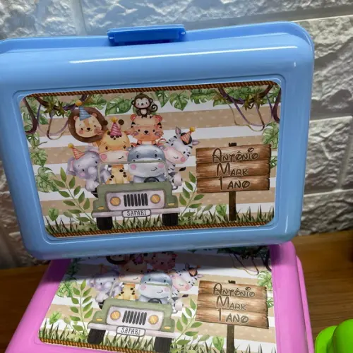 Maleta Box Plástico para Lembrancinha