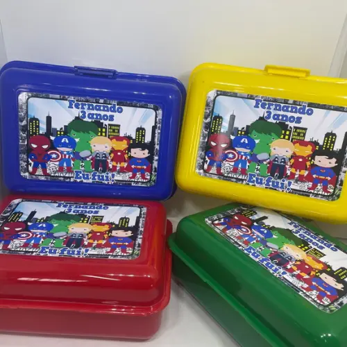Maleta Box Plástico para Lembrancinha
