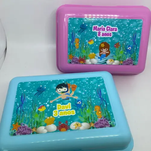 Maleta Box Plástico para Lembrancinha