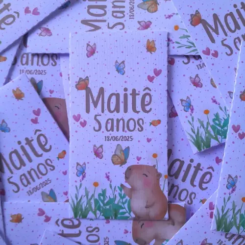 Sache Perfumado (envelope) Personalizado Menina