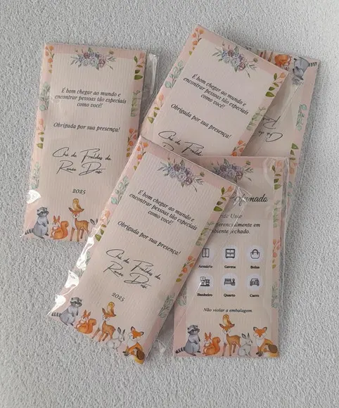 Sache Perfumado (envelope) Personalizado Menino