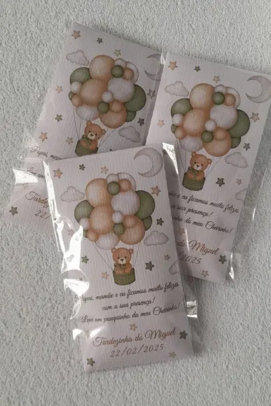 Sache Perfumado (envelope) Personalizado Menino