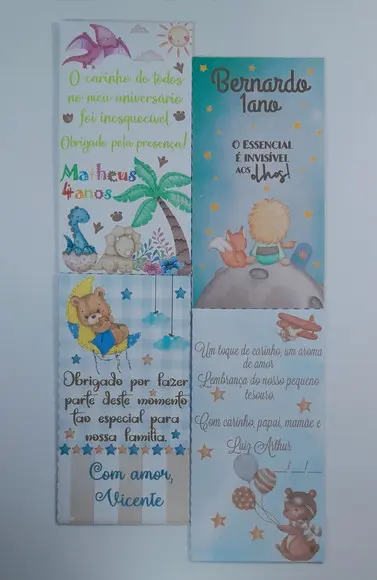 Sache Perfumado (envelope) Personalizado Menino