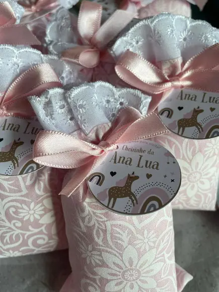 Sachê Perfumado + Tag Personalizado **leia a Descrição**