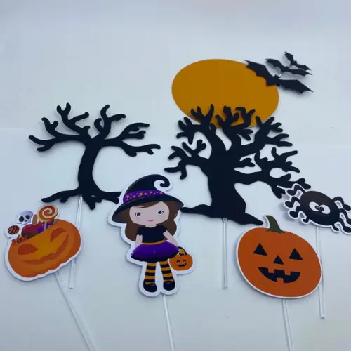 Topo de Bolo Hallowen