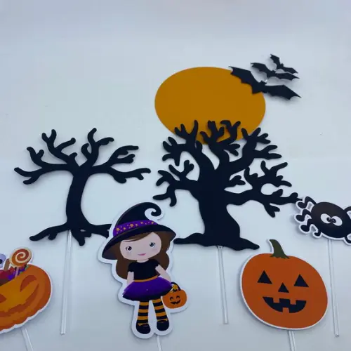 Topo de Bolo Hallowen