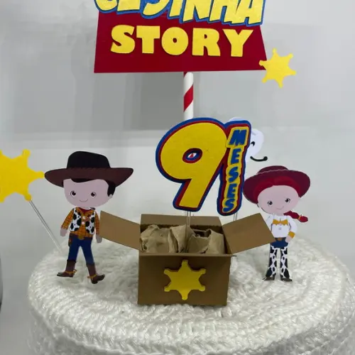 Topo de Bolo Toy Story