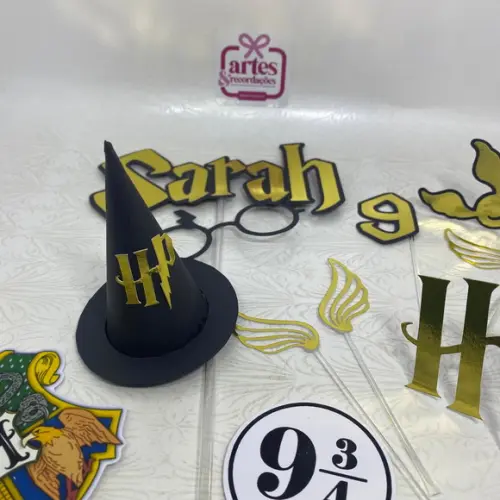 Topo para Bolo Harry Potter