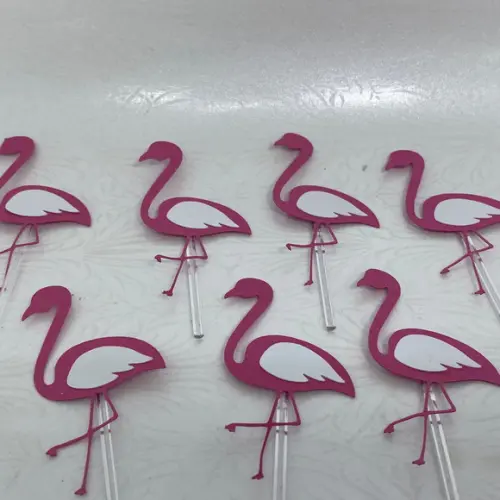 Topper para Docinhos Flamingo