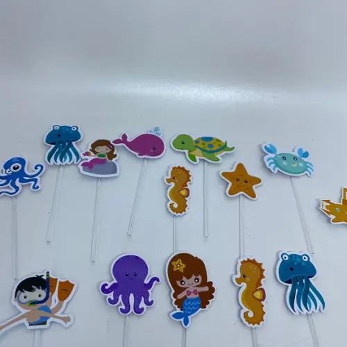 Topper para Docinhos Fundo do Mar