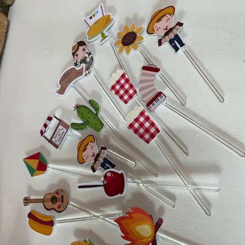 Toppers para Doces Festa Junina