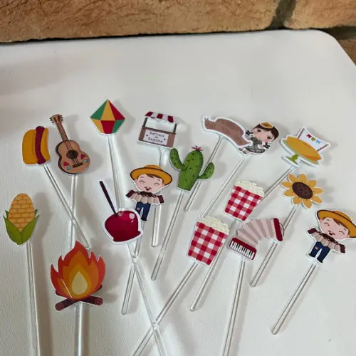 Toppers para Doces Festa Junina