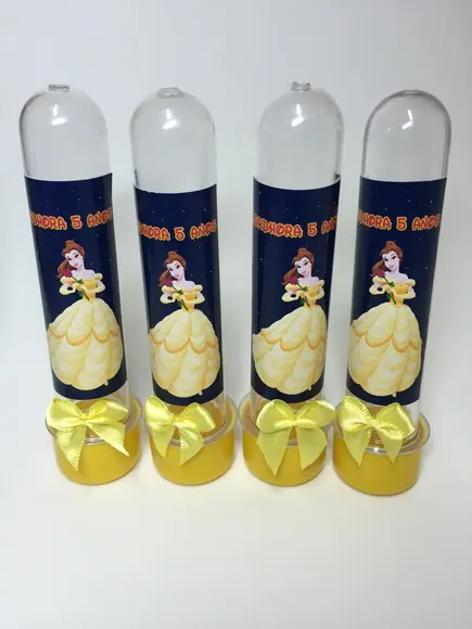 Tubete Personalizado a Bela e a Fera