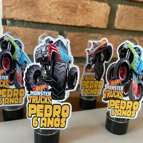 Tubete Personalizado Monster Truck