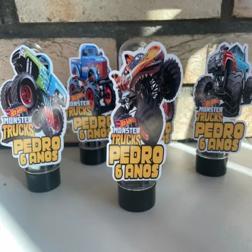 Tubete Personalizado Monster Truck