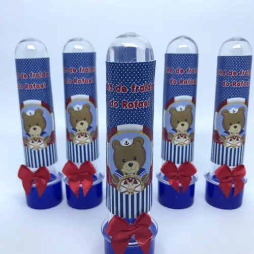 Tubete Personalizado Urso Marinheiro