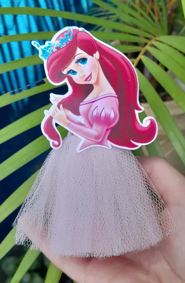 Tubete Saia Ariel/ Pequena Sereia