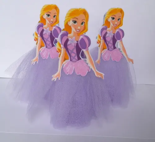 Tubete Saia Rapunzel