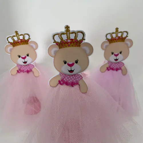 Tubete Saia Ursinha Princesa