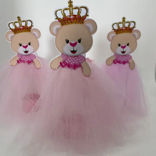 Tubete Saia Ursinha Princesa