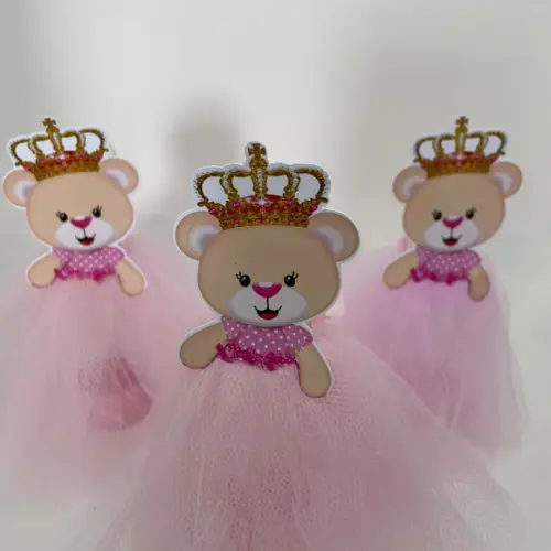 Tubete Saia Ursinha Princesa