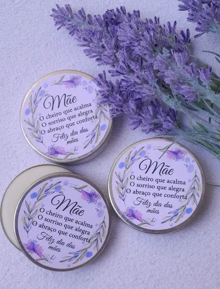 Velas Aromáticas Personalizadas - Dia das Mães