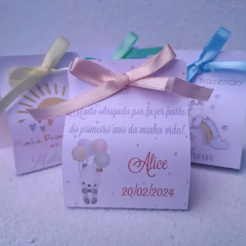 Velas Bubble com Embalagem Personalizada