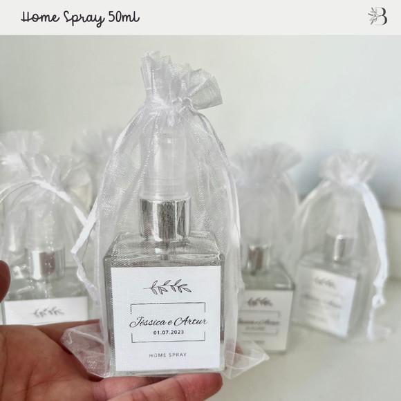 Home Spray com Saquinho de Organza 50ml