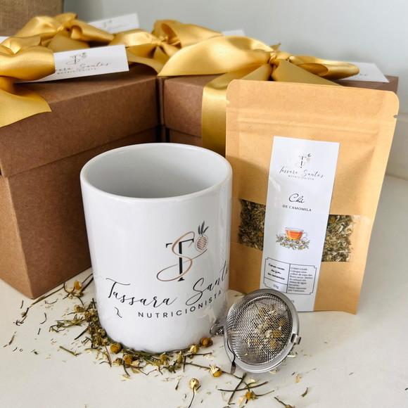 Kit Chá Caneca Personalizada