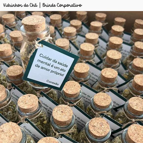 Vidrinho de Chá | Brinde Corporativo