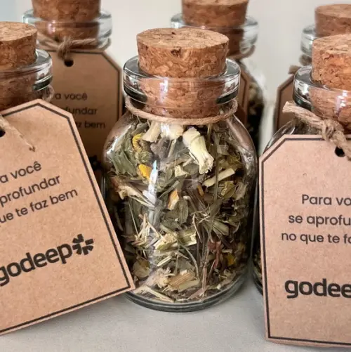 Blend de Chás no Vidrinho