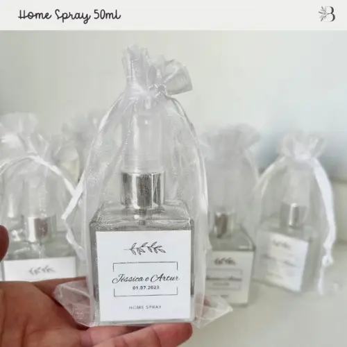 Home Spray com Saquinho de Organza 50ml