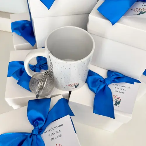 Kit Chá Caneca Personalizada