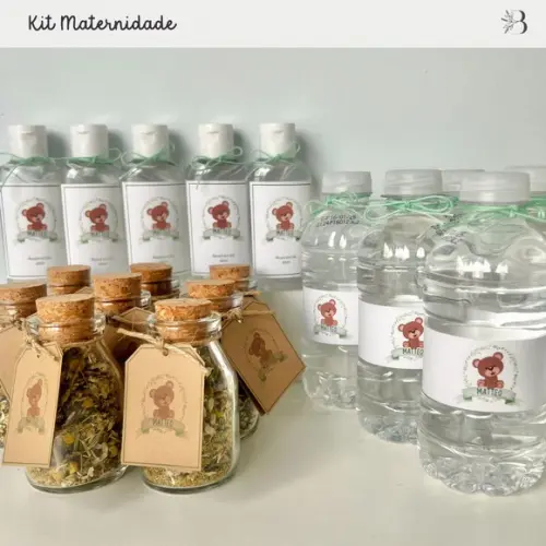 Kit Maternidade | Chá, Álcool e Água