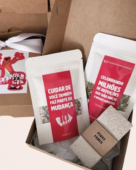 Kit Relax | Escalda Pés, Pedra Pomes e Chá