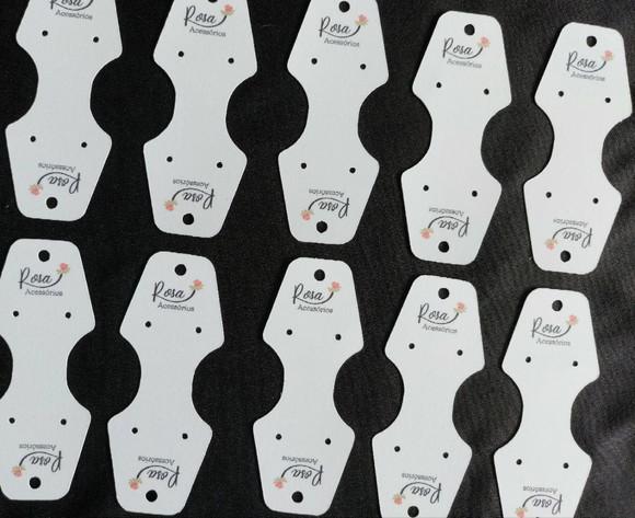 100 Tag Gravatinha para Jóias/bijou (colar/pulseira) Da01