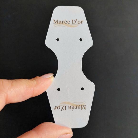 100 Tag Gravatinha para Jóias/bijou (colar/pulseira) Da01