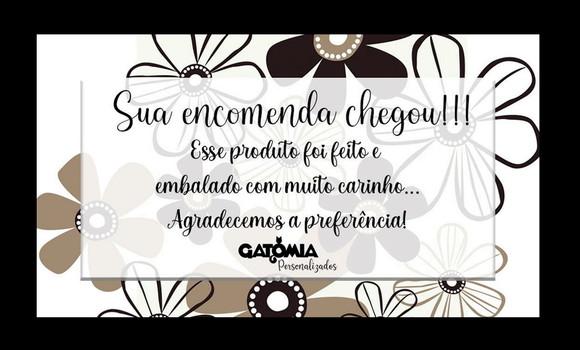 250 Cartão de Visita / Agradecimento 9x5cm Frente
