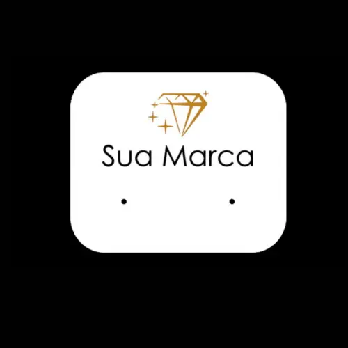 Tags para joias personalizadas com seu logo