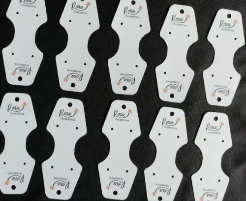 100 Tag Gravatinha para Jóias/bijou (colar/pulseira) Da01