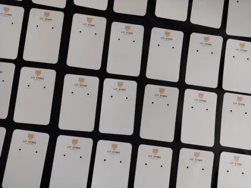 100 Tag P Brinco e Colar Branco Fundo Branco ou Clarinho C01