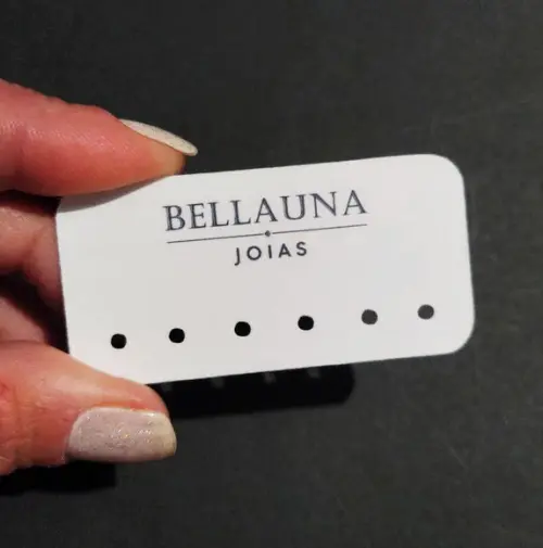 100 Tag P Duo ou Trio Horizontal 6x3cm Ga01