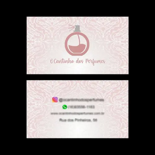 250 Cartão de Visita / Agradecimento 9x5cm Frente e Verso