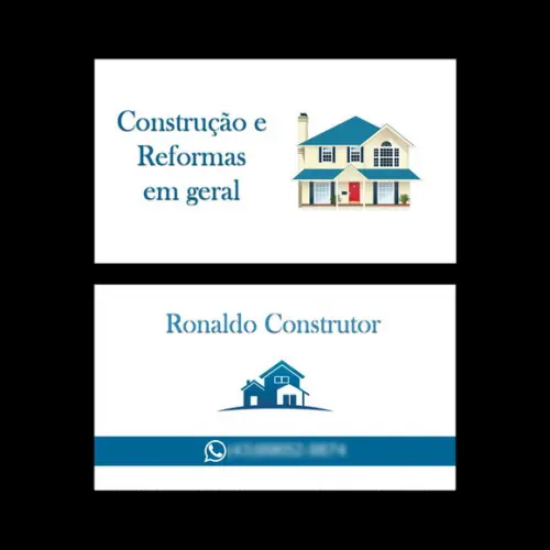 250 Cartão de Visita / Agradecimento 9x5cm Frente e Verso