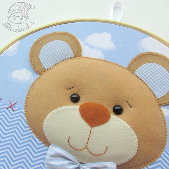 Enfeite de Porta Maternidade Urso