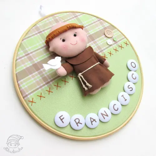 Enfeite de Porta Maternidade São Francisco