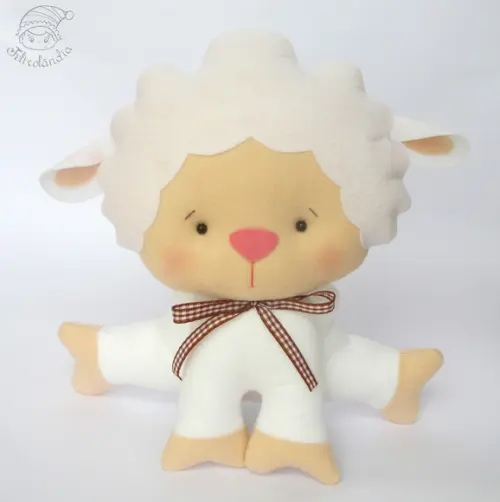 Ovelha - Decoração Festa Infantil O Pequeno Príncipe