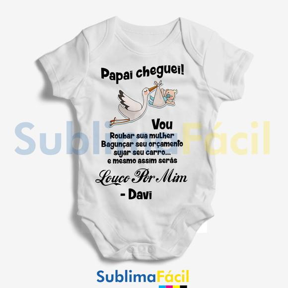 100 Estampas para Bodys Infantis - Sublimação